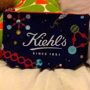 Kiehl’s limited edition Janine Rewell cosmetic bag